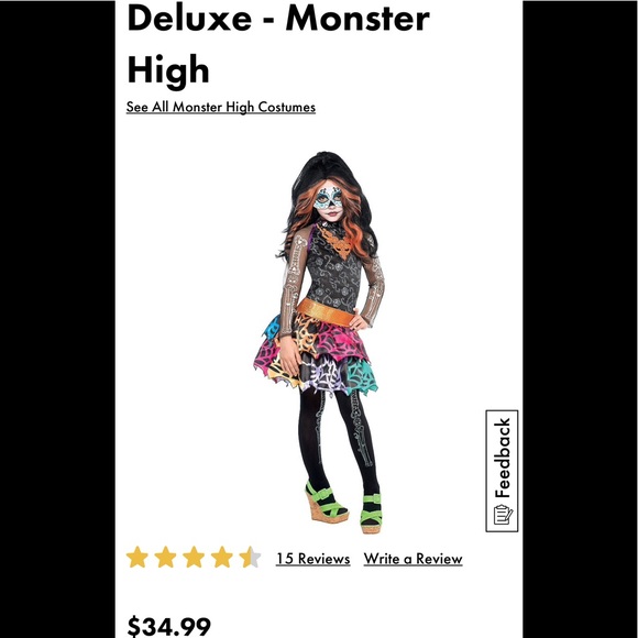 Monster High Costume - Picture 2 of 8